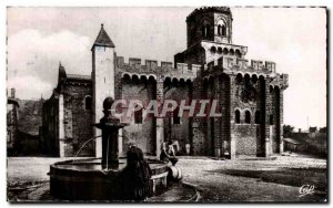 Old Postcard Royat L & # 39Eglise fortified built in the 11th