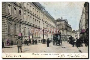 Postcard Former Bank of France Paris