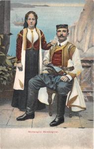 B76886 montenegrini types folklore montenegro