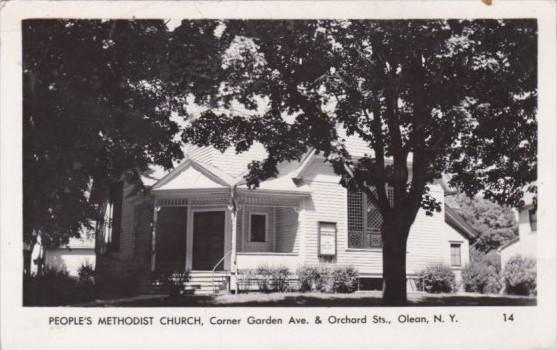 People's Methodist Church Corner Garden Avenue & Orchard Streets Olean New Yo...