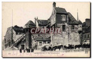 Old Postcard Honfleur trustees;