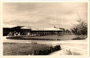 PC BIAK K.L.M. HOTEL REAL PHOTO PAPUA NED. NW. GUINEA (a33517)