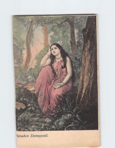 Postcard Forsaken Damayanti