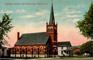 Iowa Marion Catholic Church and Parsonage