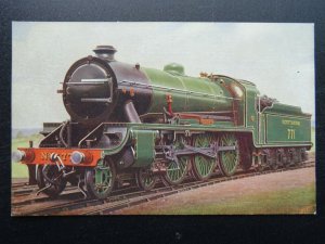 Locomotive No.E771 Sir Sagramore SOUTHERN RAILWAY EXPRESS c1920s Postcard