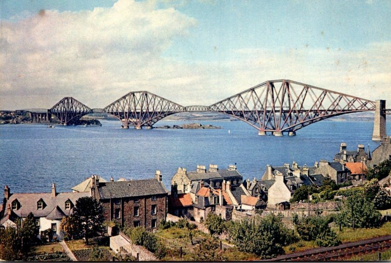 Scotland Firth Of Forth The Forth Bridge