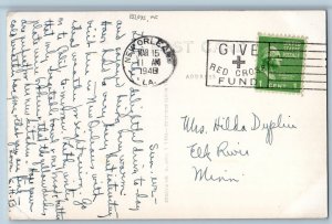 Edgewater Gulf Hotel Edgewater Park Miss Midway Gulfport Biloxi MS RPPC Postcard