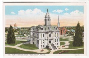 Court House Salem Oregon 1920c postcard