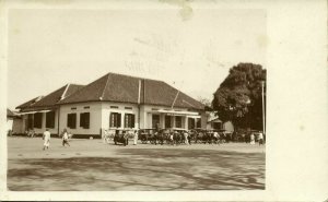 indonesia, JAVA MALANG, Post and Telegraph Office (1920s) RPPC Postcard