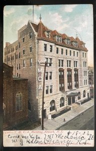 Vintage Postcard 1906 Y.M.C.A. Building, Newark, New Jersey (NJ)