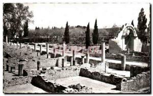 Old Postcard Vaison La Romaine House of money Busts the flagged streets and s...