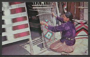 Native American Navajo Rug Weaver - [MX-112]