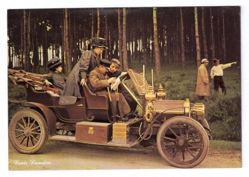 Antique Car Automobile Repro Louis Lumiere Photo Oversize