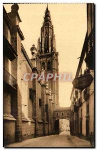 Postcard Old Toledo Cathedral