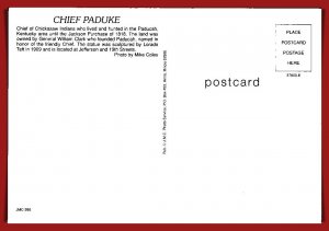 Kentucky, Paducah - Chief Paduke - [KY-079X]