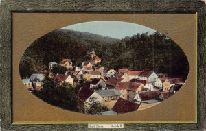 Bad Sulza Thuringia Germany~Bezerk II~1918 Tinted photo postcard