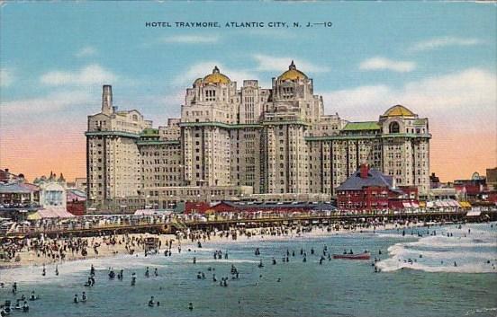 New Jersey Atlantic City Hotel Traymore