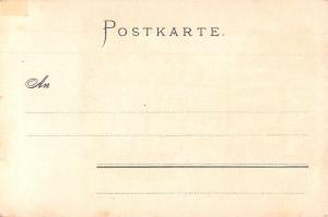 Hildesheim Germany Marktplatz Antique Postcard J69994