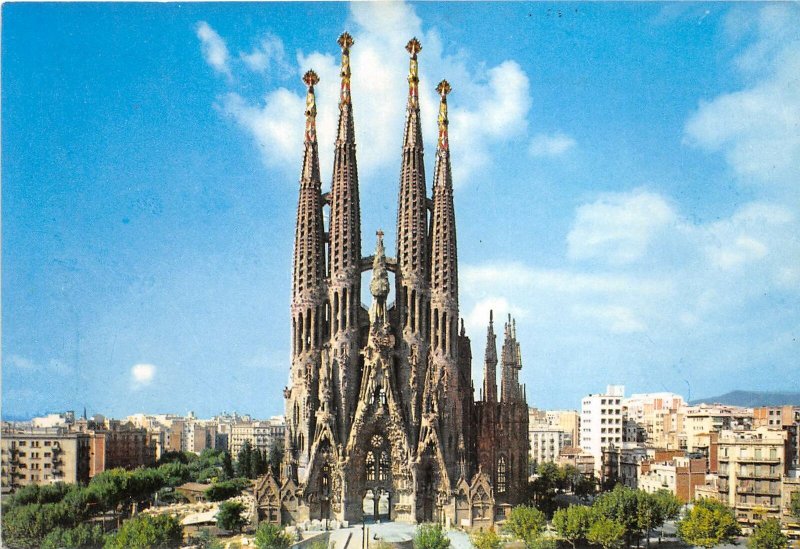 BT16732 Barcelona templo expiatario de la sagrada familia spain