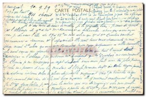 Old Postcard Chinon ruins Chaeau