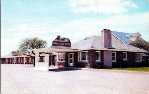 Couch Four Motel Bridgeview Post Office Hamilton Ontario Canada Postcard Vtg