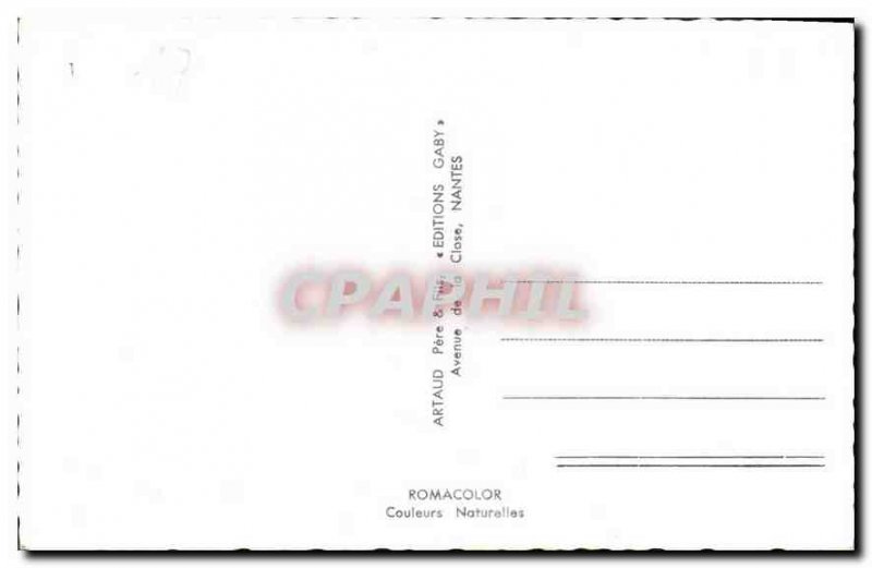 Postcard Old Valmont Castle