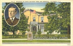 Woodrow Wilson's Boyhood Home & Memorial - Columbia, South Carolina SC  