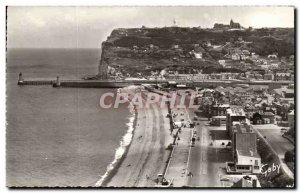 Fecamp - The Beach and the Port Old Postcard