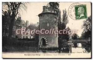 Postcard Old Savigny Sur Orge Le Chateau D'Honneur Court
