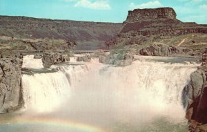 Vintage Postcard Shoshone Falls One of Idaho's Spectacular Scenes