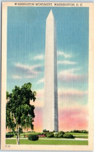 Postcard - Washington Monument, Washington, DC