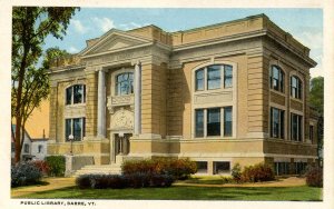 VT - Barre. Public Library