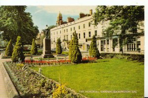 Warwickshire Postcard -Leamington Spa Memorial Garden.Posted 1975 - 16434A