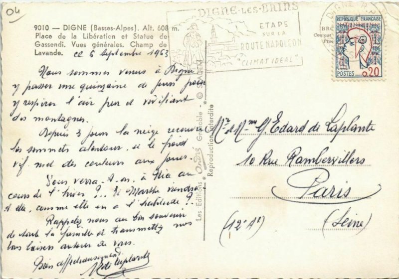 Cpm Digne-les-Bains scenes (1209117) 