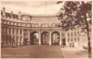 uk19399 admiralty arch  london real photo uk