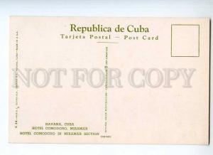 247310 CUBA HAVANA Hotel Comodoro Miramar Old photo postcard