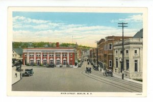 NH - Berlin. Main Street ca 1931