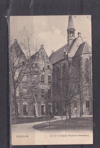 NETHERLANDS, BUSSUM, MARIENBURG CHAPEL, 1909 ppc., 2 1/2c. BUSSUM to Haarlem