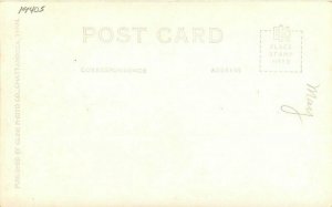 Tennessee Sunbright Cline Airline Route 1940s RPPC Photo Postcard 22-962