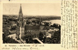 CPA AK Konstanz Das Munster GERMANY (893542)