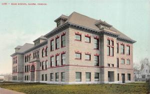 SALEM, OR Oregon      HIGH SCHOOL        c1910's Postcard