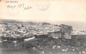 SAFFI MOROKKO MOROCCO AFRICA TOTAL VIEW-VUE TOTALE~F MAWICK PUBL POSTCARD c1907