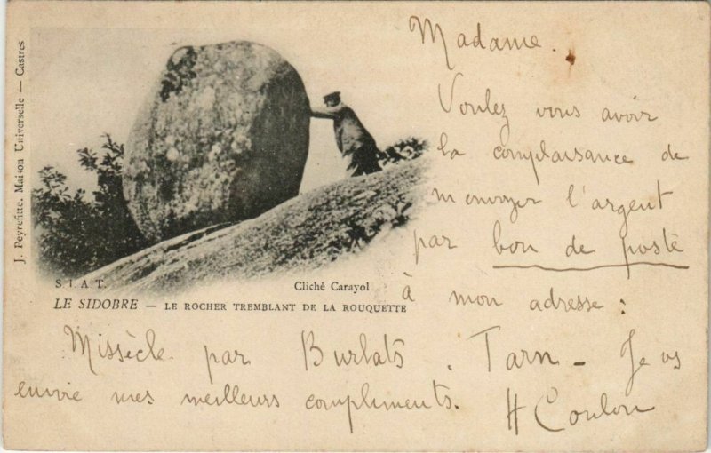 CPA CASTRES Le Sidobre - Le Rocher Tremblant de la Rouquette (1087474)