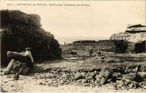 CPA Environs de ROYAN - Entrée des Pierrieres au Bureau (104397)