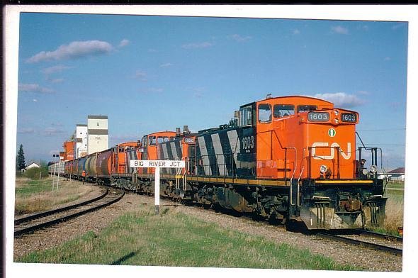 Railway Train, Shellbrook, Saskatchewan