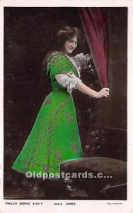 Julia James Theater Actor / Actress 1906 