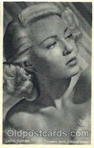 Lana Turner Trade Card Actor, Actress, Movie Star Unused non postal backing