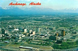 Alaska Anchorage Aerial View