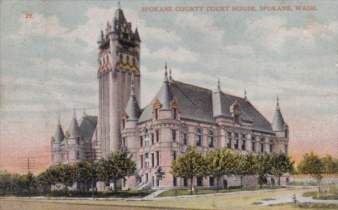 Washington Spokane The Spokane County Court House