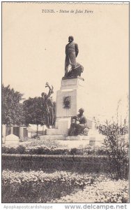 Tunisia Tunis Statue de Jules Ferry